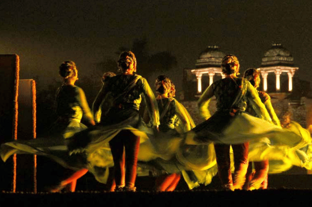 Sponsors
are available
for dance as
showbiz. What
better way to
bring the art
form out of
mothballs than
to wrap it in
group glitz?